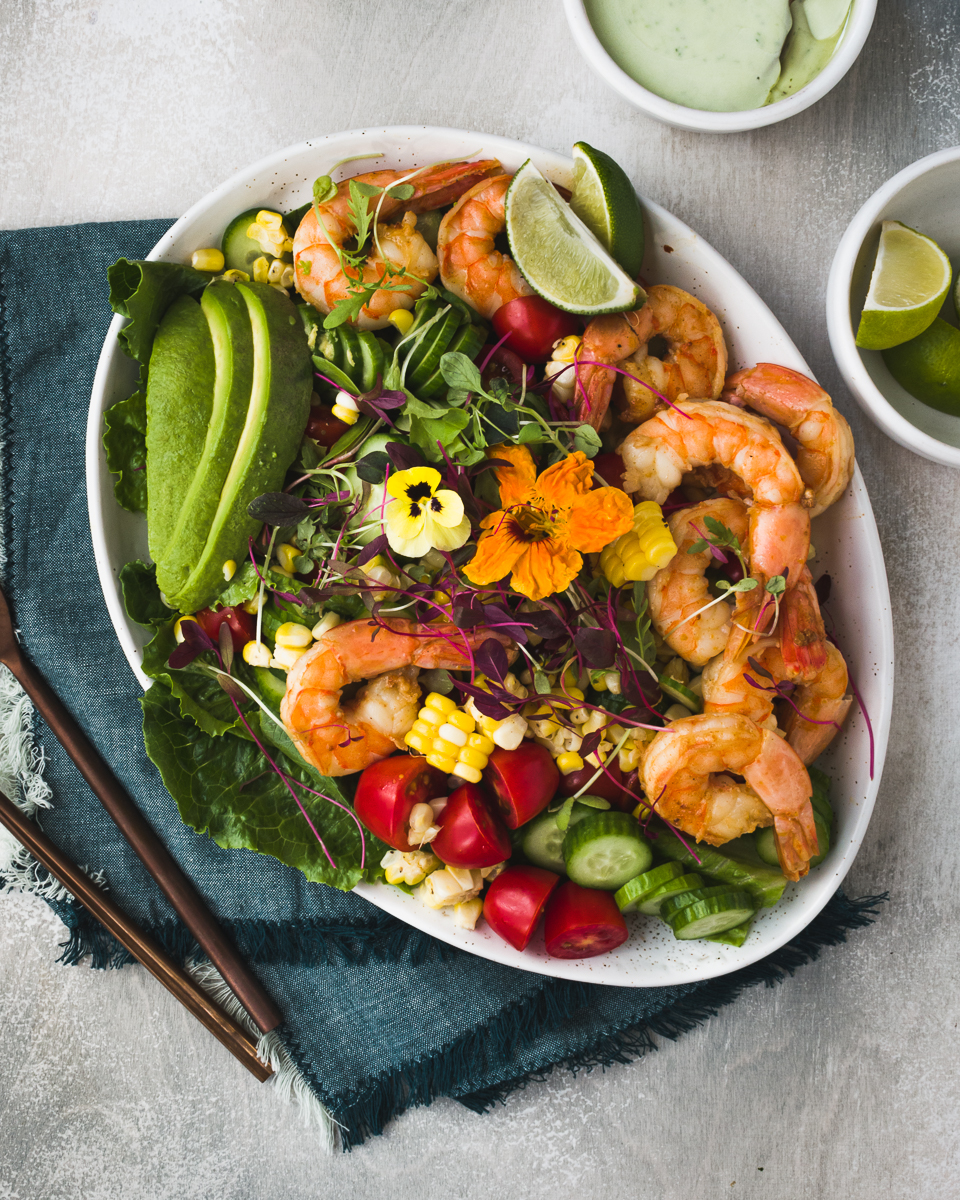 Receta de ensalada de camarones - Una Pizca de Amor